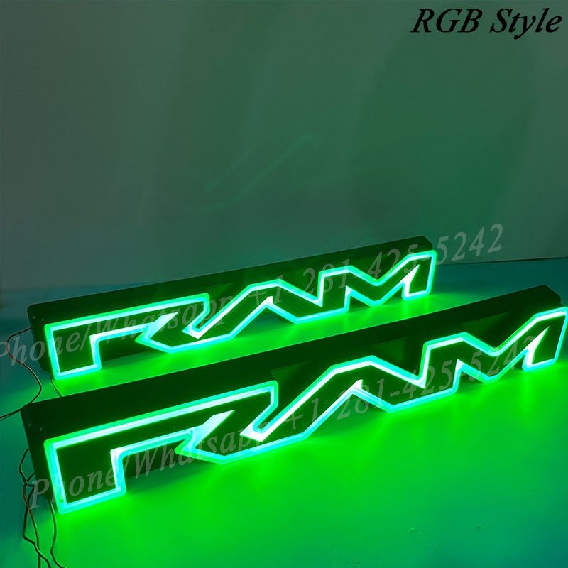 Ram 2500 Light up Emblem (2020-2024)  Dynamic or RGB Options Available