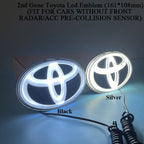 2nd Generation Dynamic Toyota Led Emblem (160*110mm)