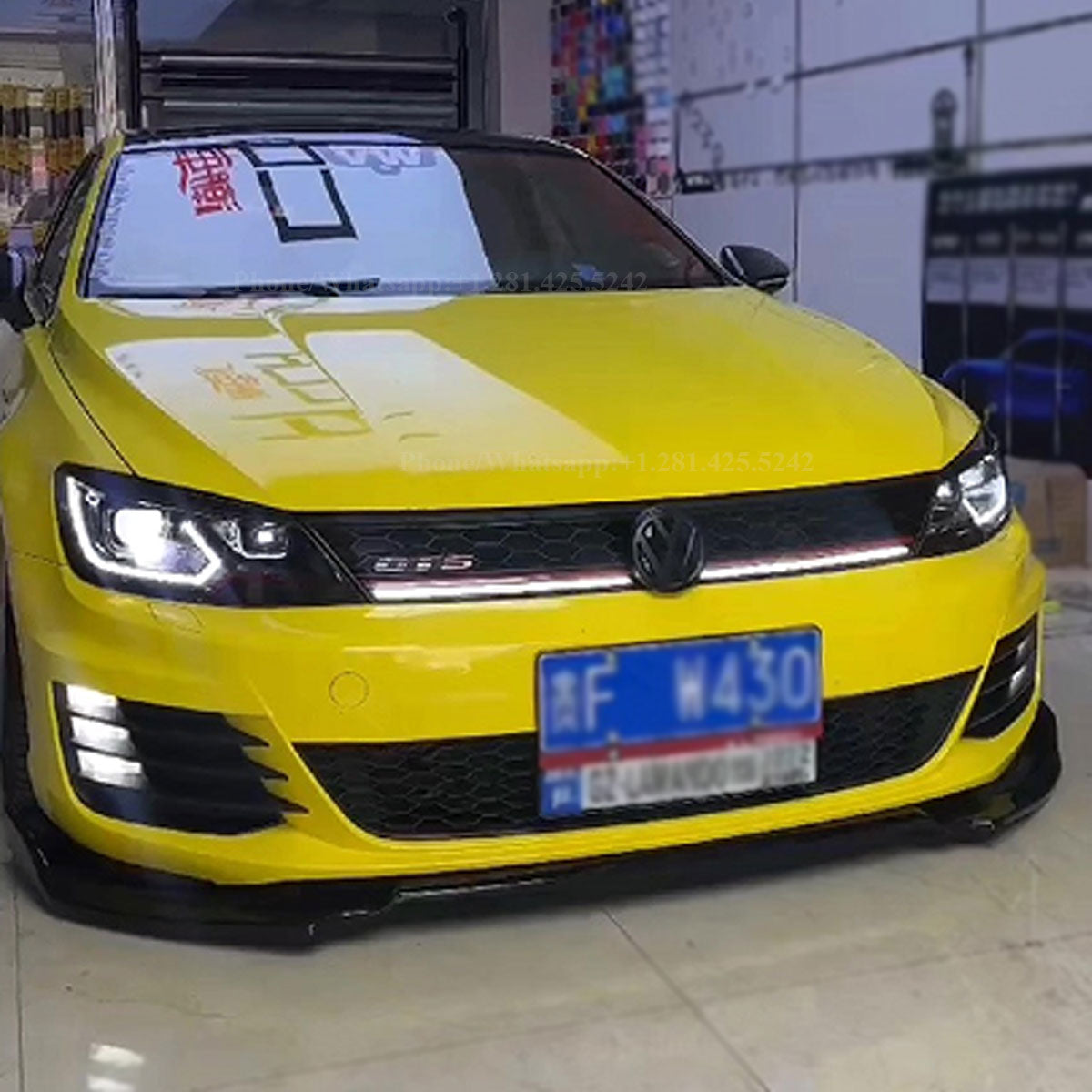 VW Golf Grille LED Light Strip | Fits Golf 6/7/7.5/8