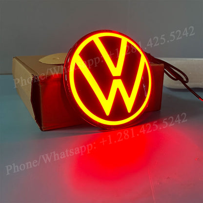 VW Rear LED Emblem 89.8mm/3.54 Inches  and 117mm/4.60 Inches