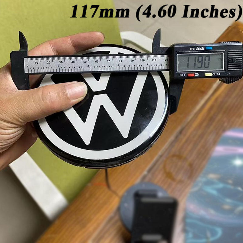VW Rear LED Emblem 89.8mm/3.54 Inches  and 117mm/4.60 Inches