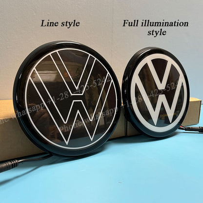 3rd Gene VW Light up Emblem for Tiguan (2018-2024) (Compatible with ACC/radar for Emergency Braking)