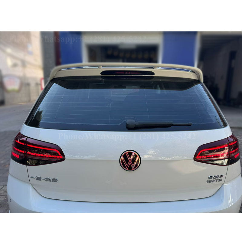 Customize VW Rear Red LED Emblem With Flip-Style Reverse Camera System