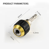 1/4” Hexagonal Quick-Change Adapters For Electric Drills