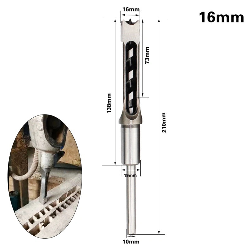 Square Hole Drill Bit