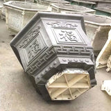 Concrete Planter Molds -  Fu Character