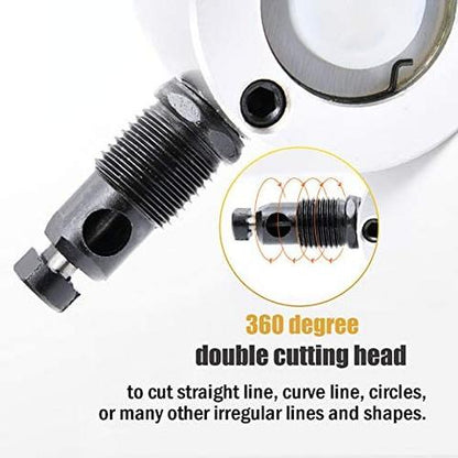 Drill Attached Metal Cutter