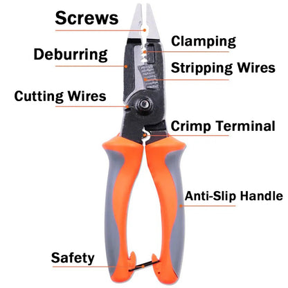 6 In 1 Multifunctional Electrician Pliers