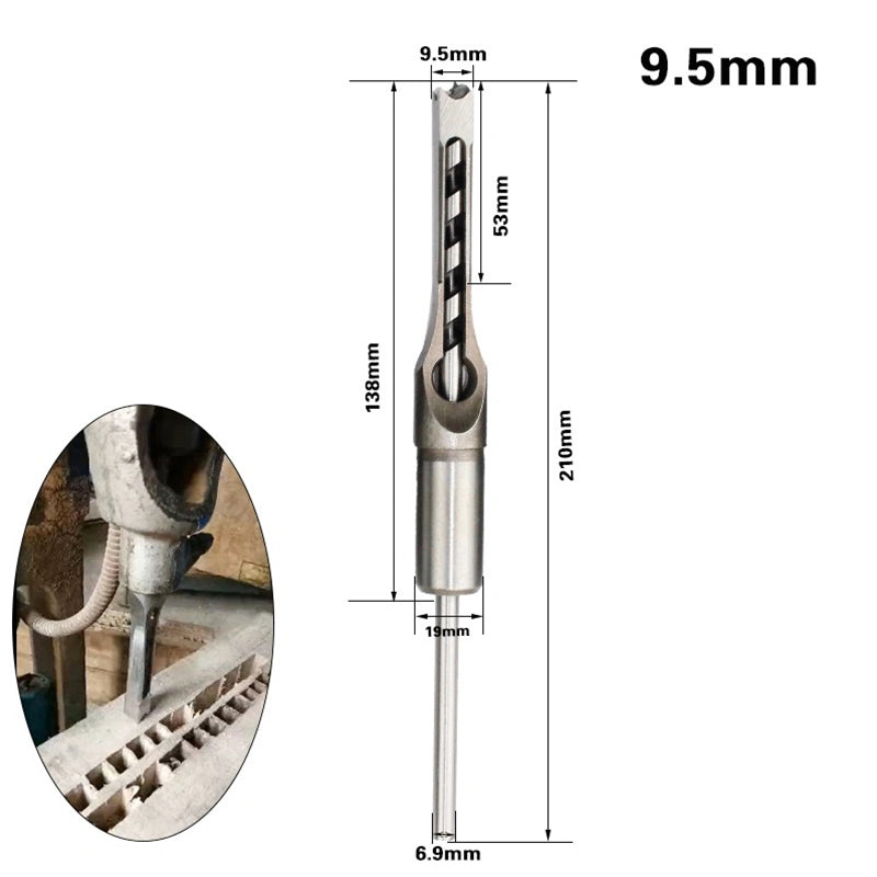 Square Hole Drill Bit