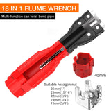 Multi-function Large Adjustable Wrench