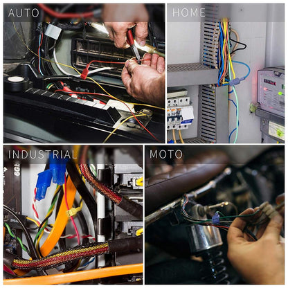 Self-Stripping Electrical T-Tap Wire Connectors