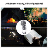 Solar Power Camping Lamp With Electric Fan