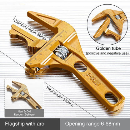 Multi-function Large Adjustable Wrench