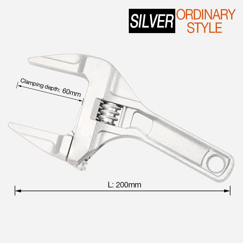 Multi-function Large Adjustable Wrench