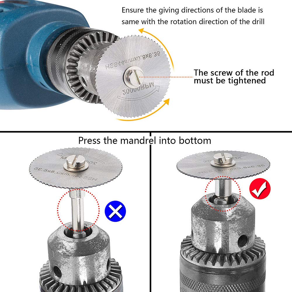 Disc Drill Blades And Mandrel