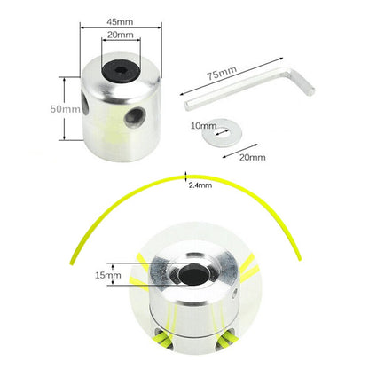 Aluminum Grass Trimmer Head