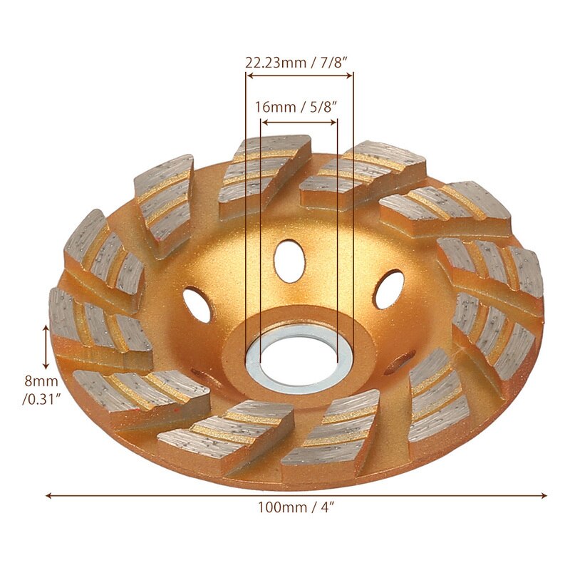 High Hardness Diamond Grinding Disc Wheel