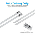 Heavy Duty Self-Locking Cable Zip Tie