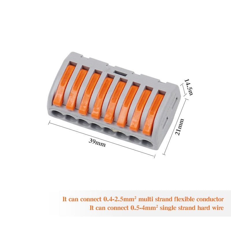 Universal Fast Wiring Cable Connectors