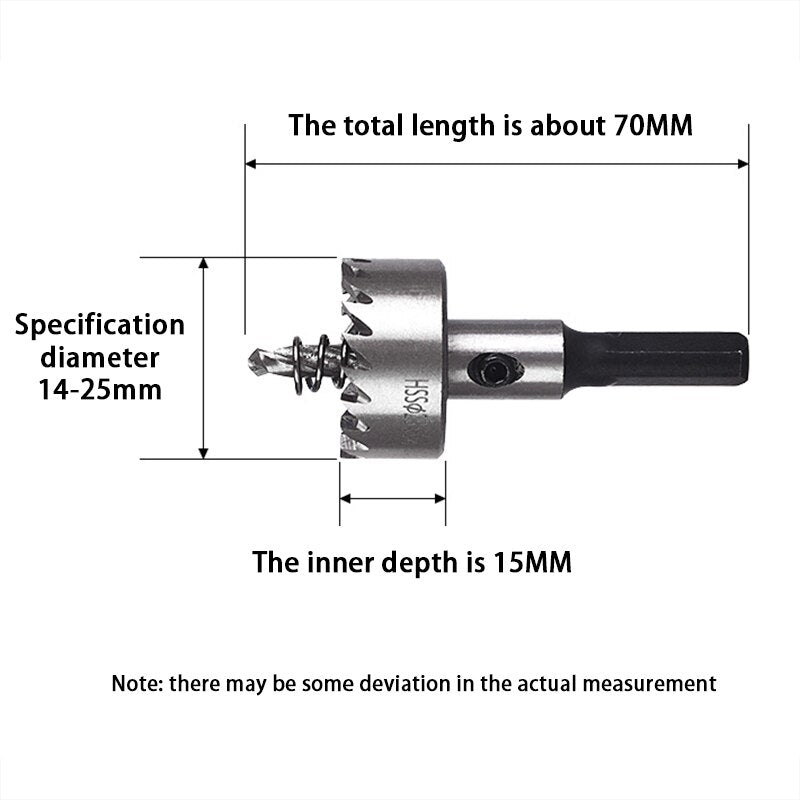 Qwikcrafts High Speed Stainless Steel Drill Bit