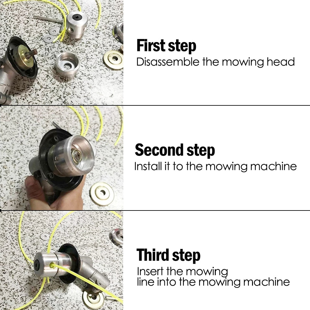 Aluminum Grass Trimmer Head