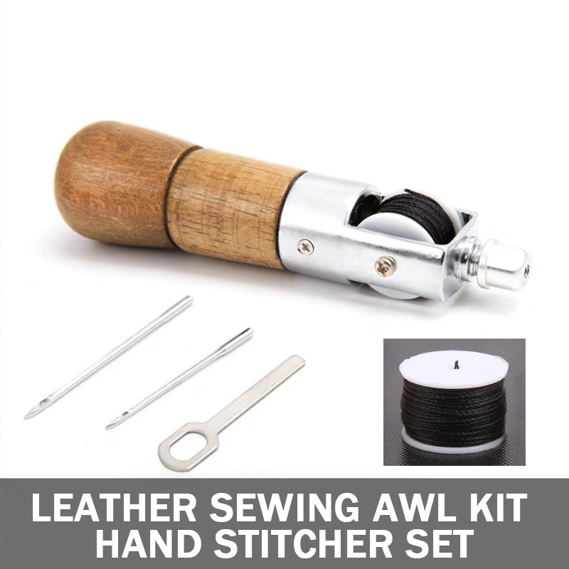 Leather Sewing Awl Kit Hand Stitcher Set