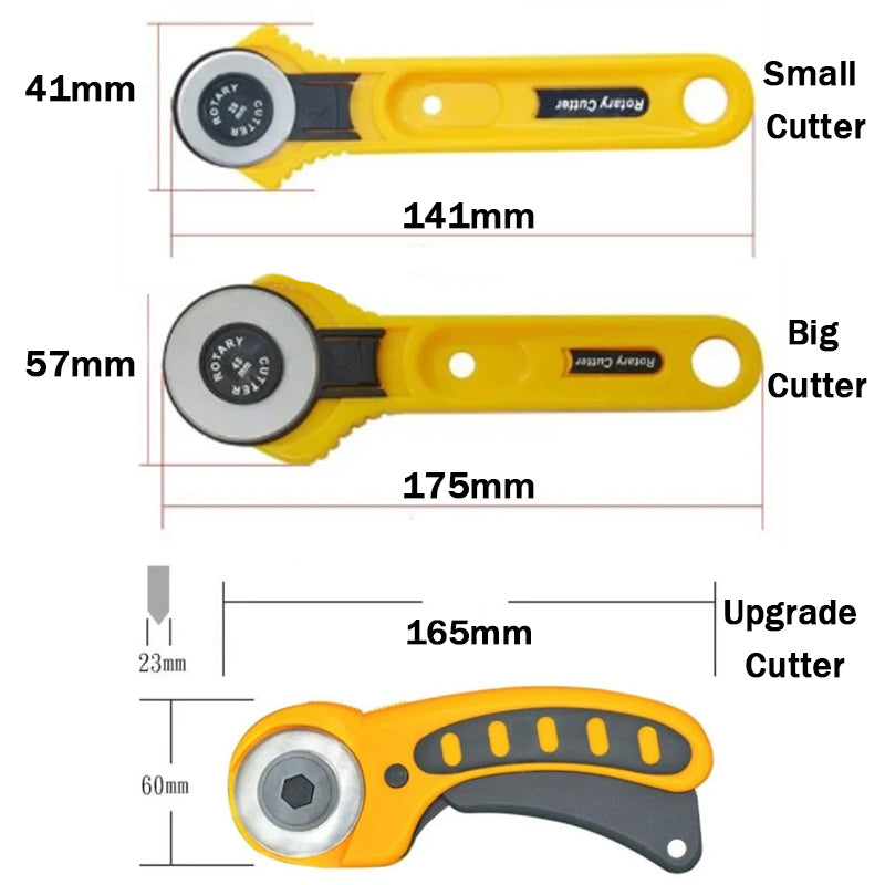 Rotary Cutter for Fabric and Leather