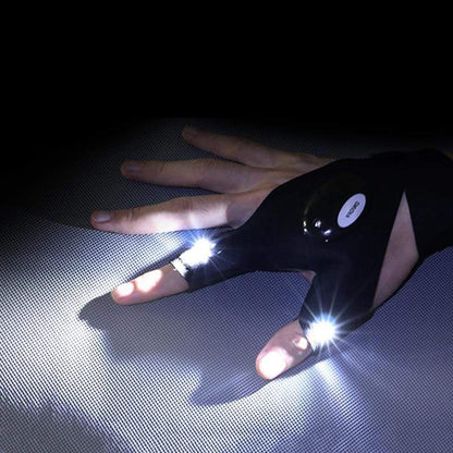 Waterproof LED Light Gloves